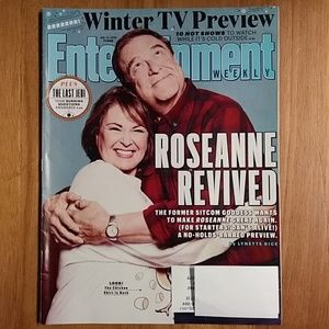 Entertainment Weekly Magazine 2018 The Conners Roseanne